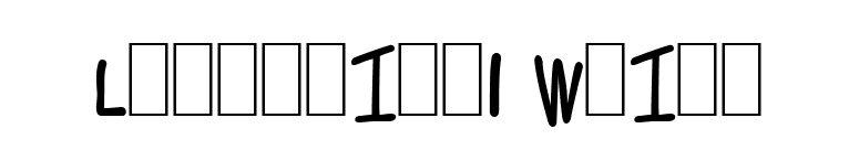 Lettering1 Weird font preview