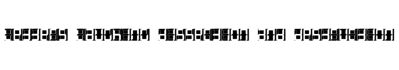 Letters Laughing Dissection and Destruction font preview
