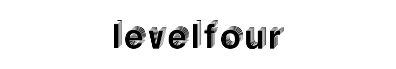LevelFour font preview