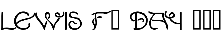 Lewis F. Day 191 font preview