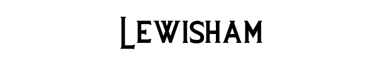 Lewisham font preview
