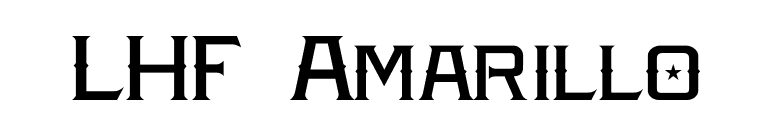 LHF Amarillo font preview