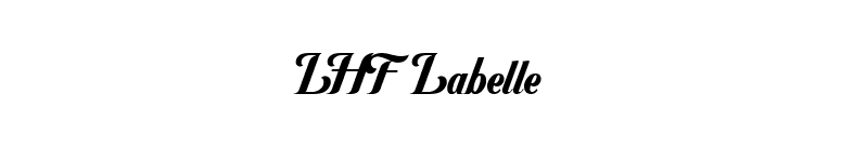 LHF Labelle font preview