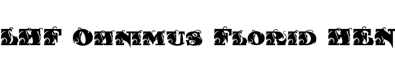 LHF Ohnimus Florid HEN font preview