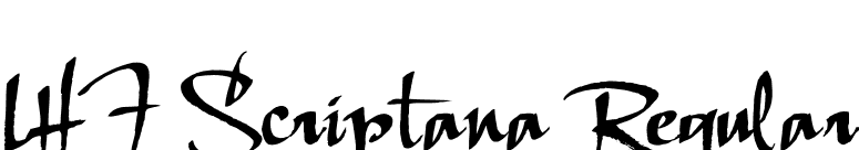 LHF Scriptana Regular font preview