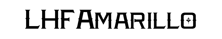 LHFAmarillo font preview