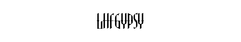 LHFGypsy font preview