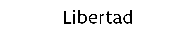 FontsMarket.com - Download Libertad font for FREE