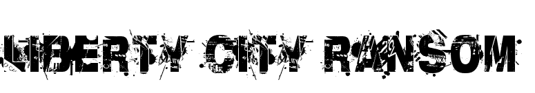 Liberty City Ransom font preview