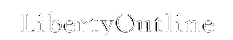LibertyOutline font preview