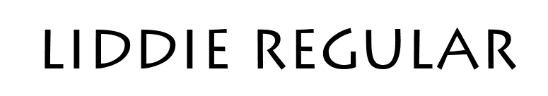 Liddie Regular font preview