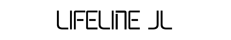 Lifeline JL font preview