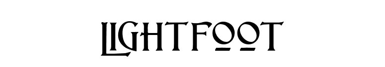 Lightfoot font preview