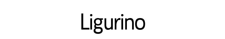 Ligurino font preview