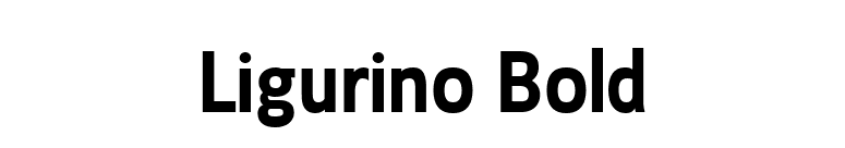 Ligurino Bold font preview