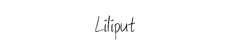 Liliput font preview