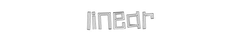 Linear font preview