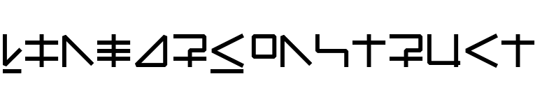 LinearKonstrukt font preview