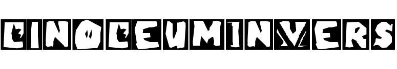 LinoLeumInvers font preview
