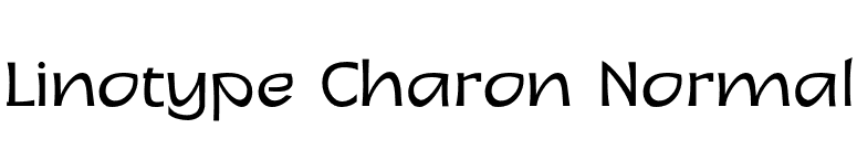 Linotype Charon Normal font preview