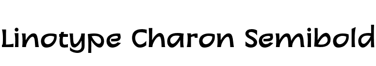 Linotype Charon Semibold font preview