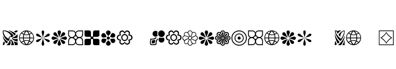 Linotype Decoration Pi 2 font preview