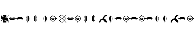 Linotype Didot Ornaments One font preview