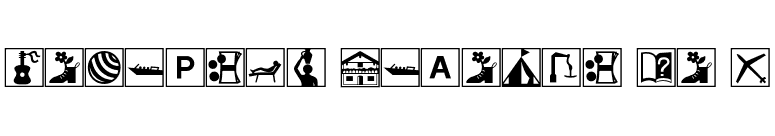 Linotype Holiday Pi 2 font preview