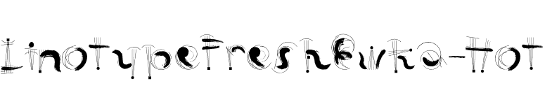 LinotypeFreshEwka-Hot font preview