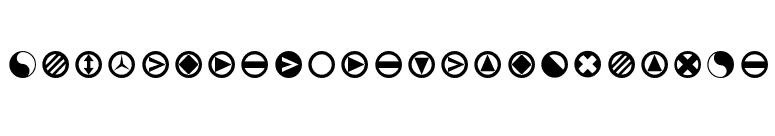 LinotypeTapestry-Circle font preview