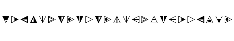 LinotypeTapestry-Triangle font preview