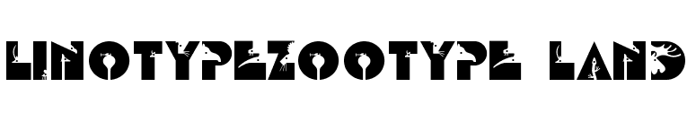 LinotypeZootype Land font preview