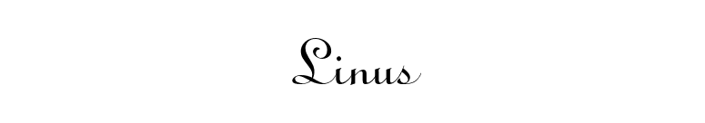 Linus font preview