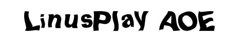 LinusPlay AOE font preview