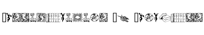 Listemagerens Ny Dingbats font preview