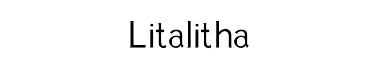 Litalitha font preview