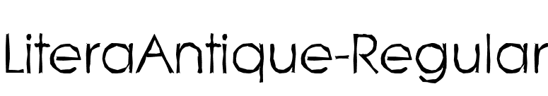 LiteraAntique-Regular font preview