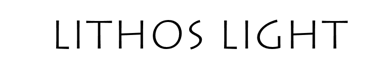 Lithos Light font preview
