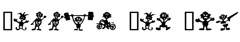 Little Big Man font preview