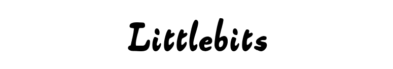 Littlebits font preview