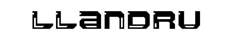 Llandru font preview