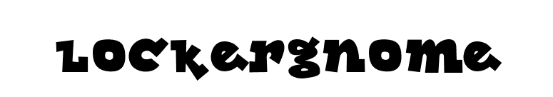 Lockergnome font preview
