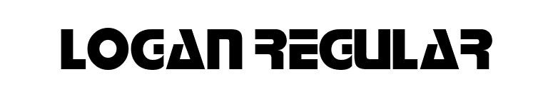 Logan Regular font preview