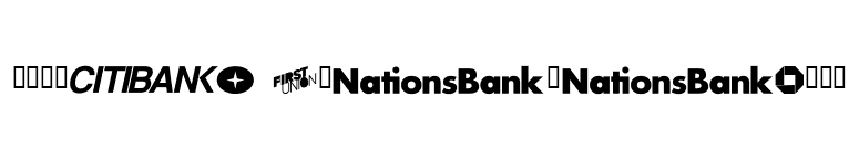 Logos Financial font preview