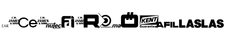 LogosCompanyP22 font preview