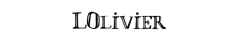 LOlivier font preview
