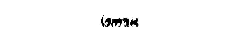 Lomax font preview