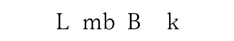 LombaBook font preview