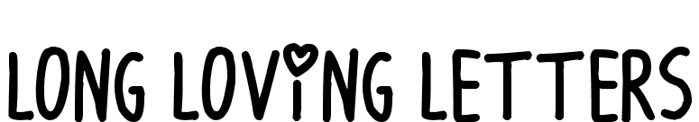 Long Loving Letters
 font preview