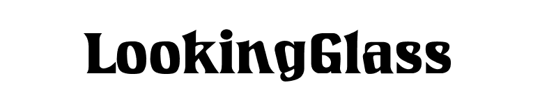 LookingGlass font preview